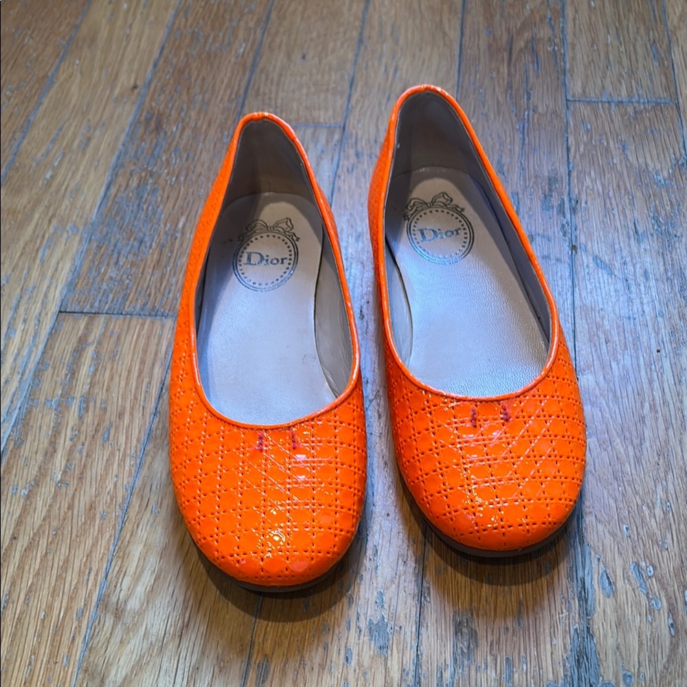 Dior Cannage Ballet Flats